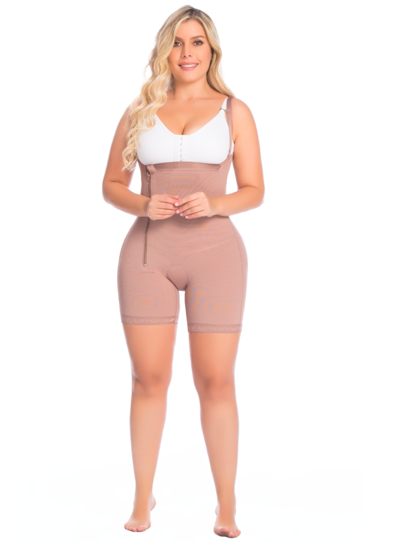Shapewear for Women Tummy Control Butt Lifter Open Bust Zipper