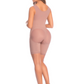 Girdle with Mid-Leg Bra and Side Zipper - Ref 09216