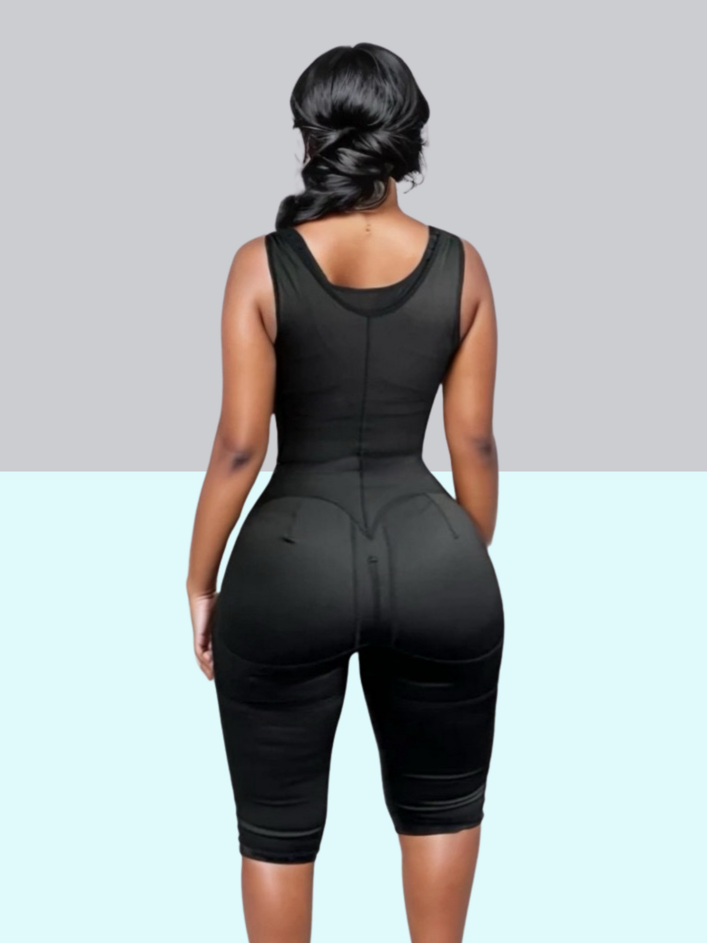 First Stage Low Compression Shapewear for Hourglass Bodies - Guitar Shape Design 1960