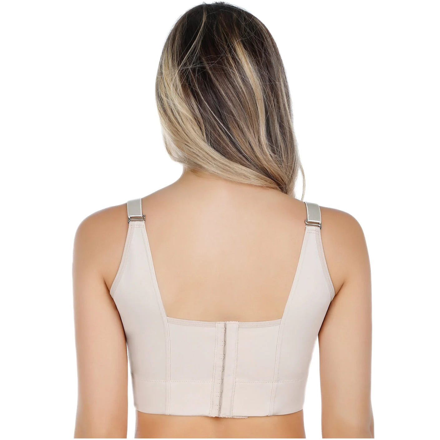 Fajas Uplady Extra Firm High Compression Push-Up Shapewear Bra 8532