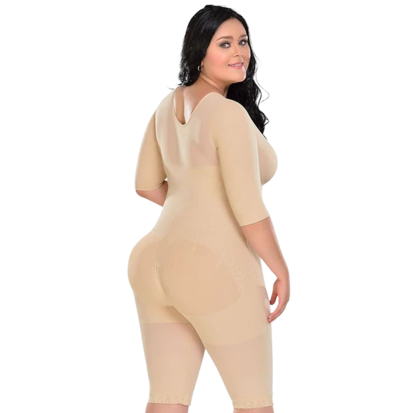 Long Faja with Back, Arm, and Bust Coverage: Fajas M&D 0161