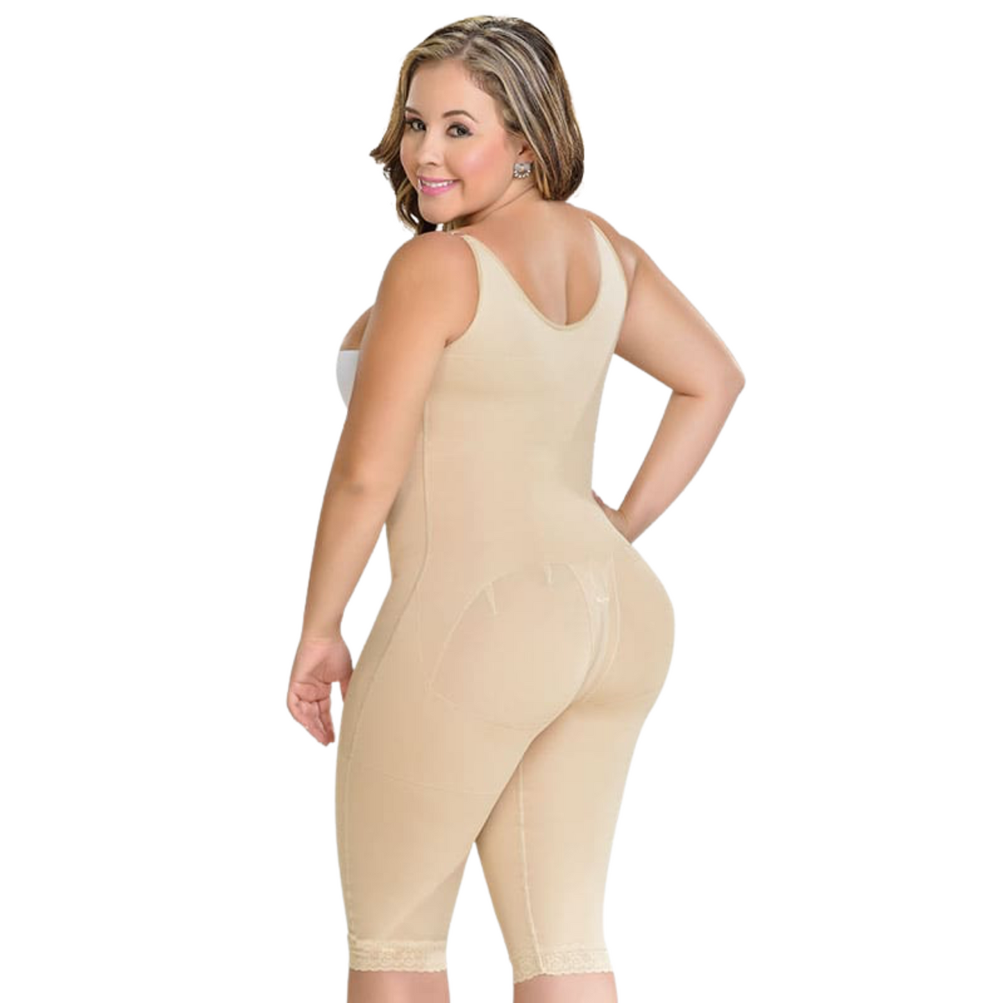 Stage One Knee Length shapewear F0478 Fajas M&D