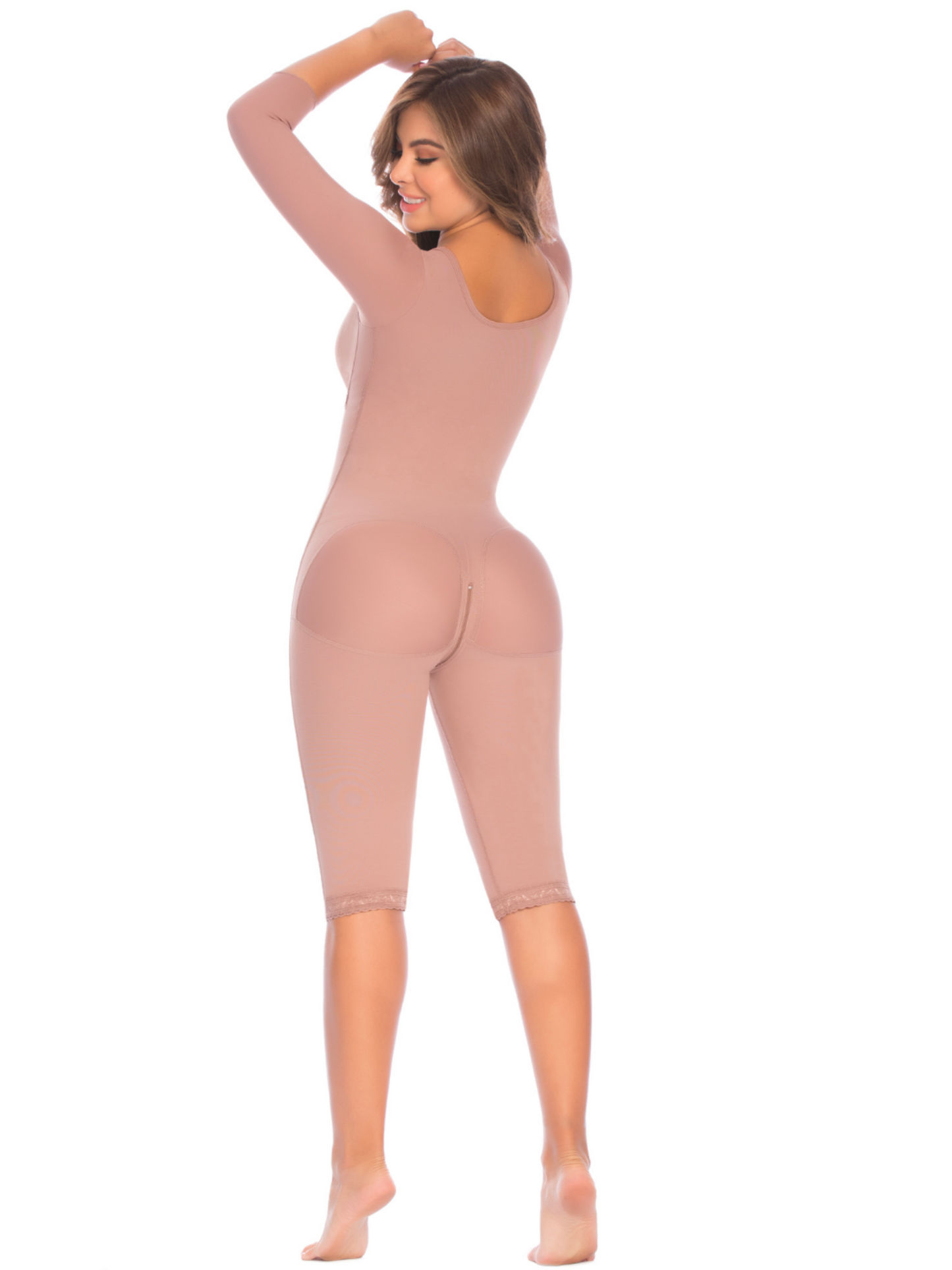 Complete Body Sculpting  with arms and side zipper Ref 09008