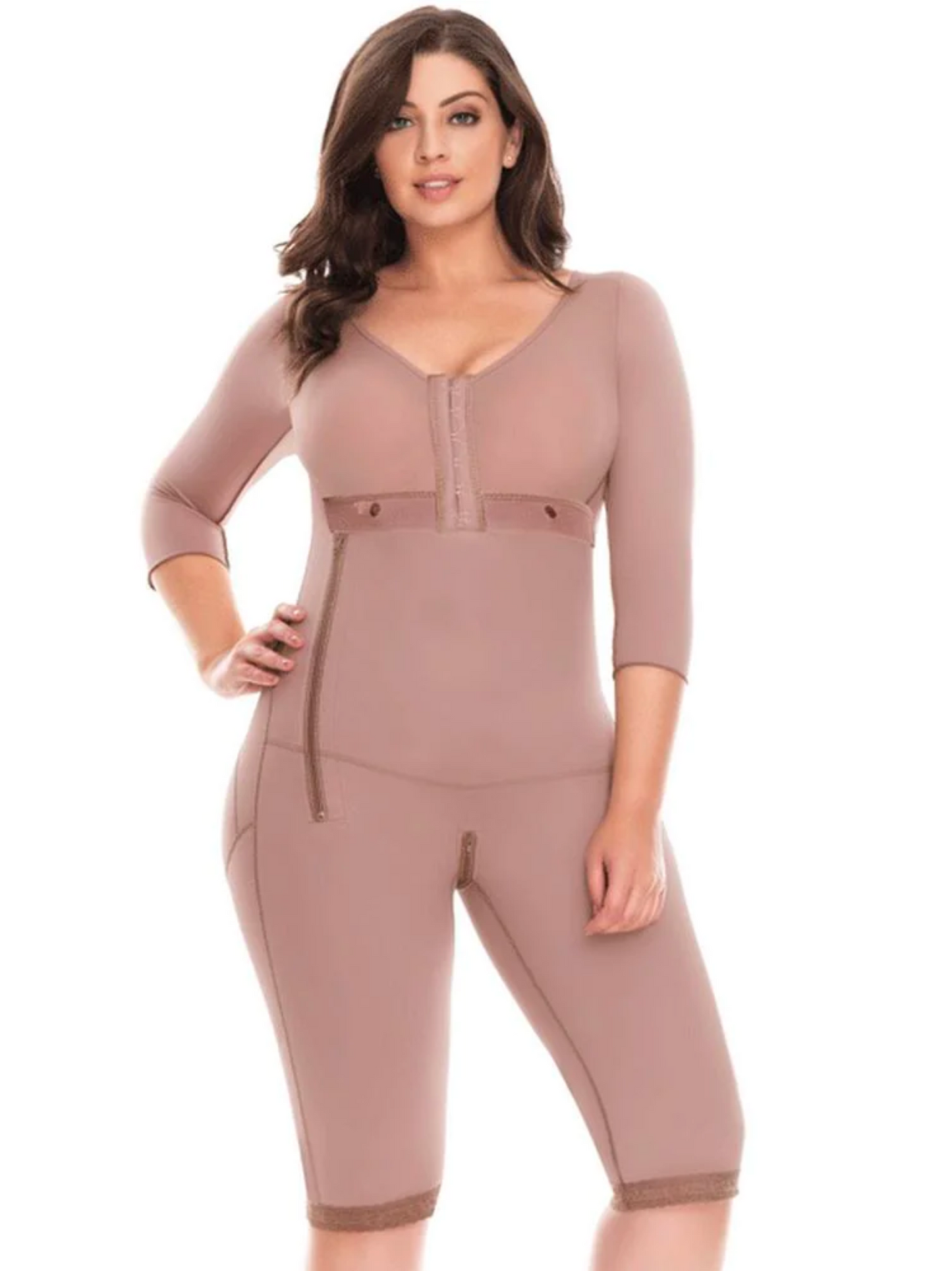 Complete Body Sculpting  with arms and side zipper Ref 09008
