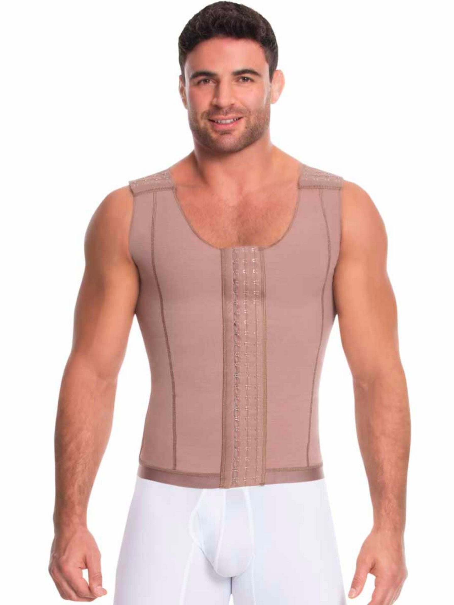 Post-Surgical Vest Shapewear | High Compression Abdomen, Chest & Back Support 09017