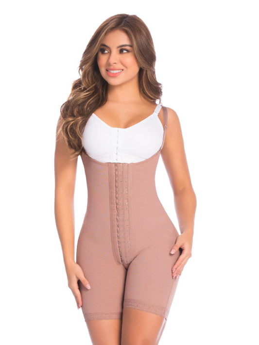 Tummy Control and Butt Lifter Effect shapewear Mid-Thigh 09111 Delie by Fajate