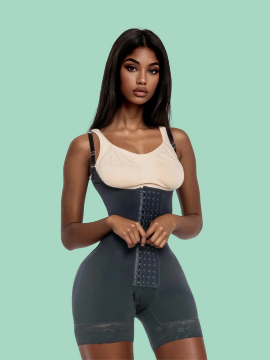 Ideal Mid-Thigh high Compression Garment - Post Surgery Faja (Guitar Shape Design - 1964)