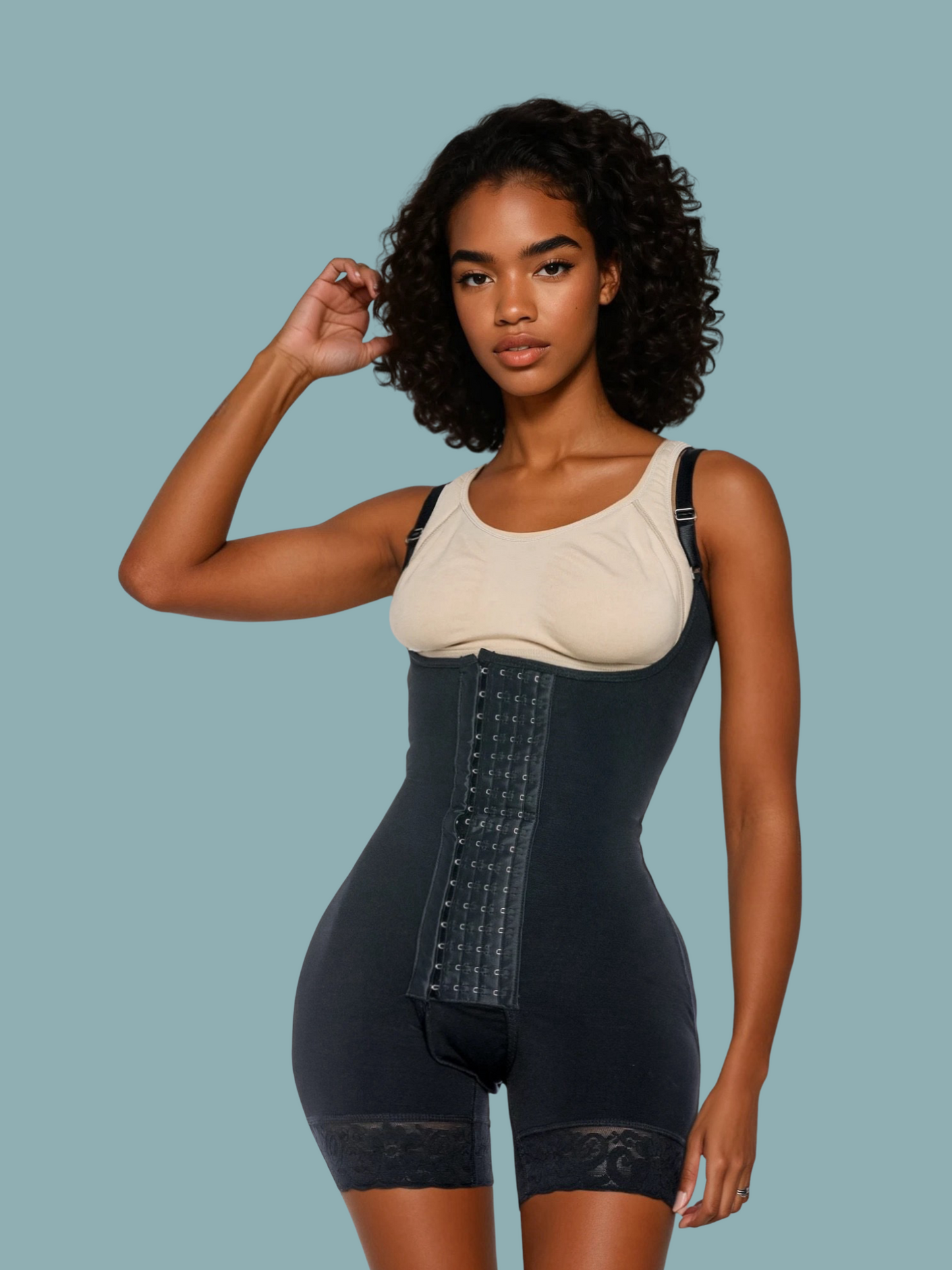 Ideal Mid-Thigh high Compression Garment - Post Surgery Faja (Guitar Shape Design - 1964)