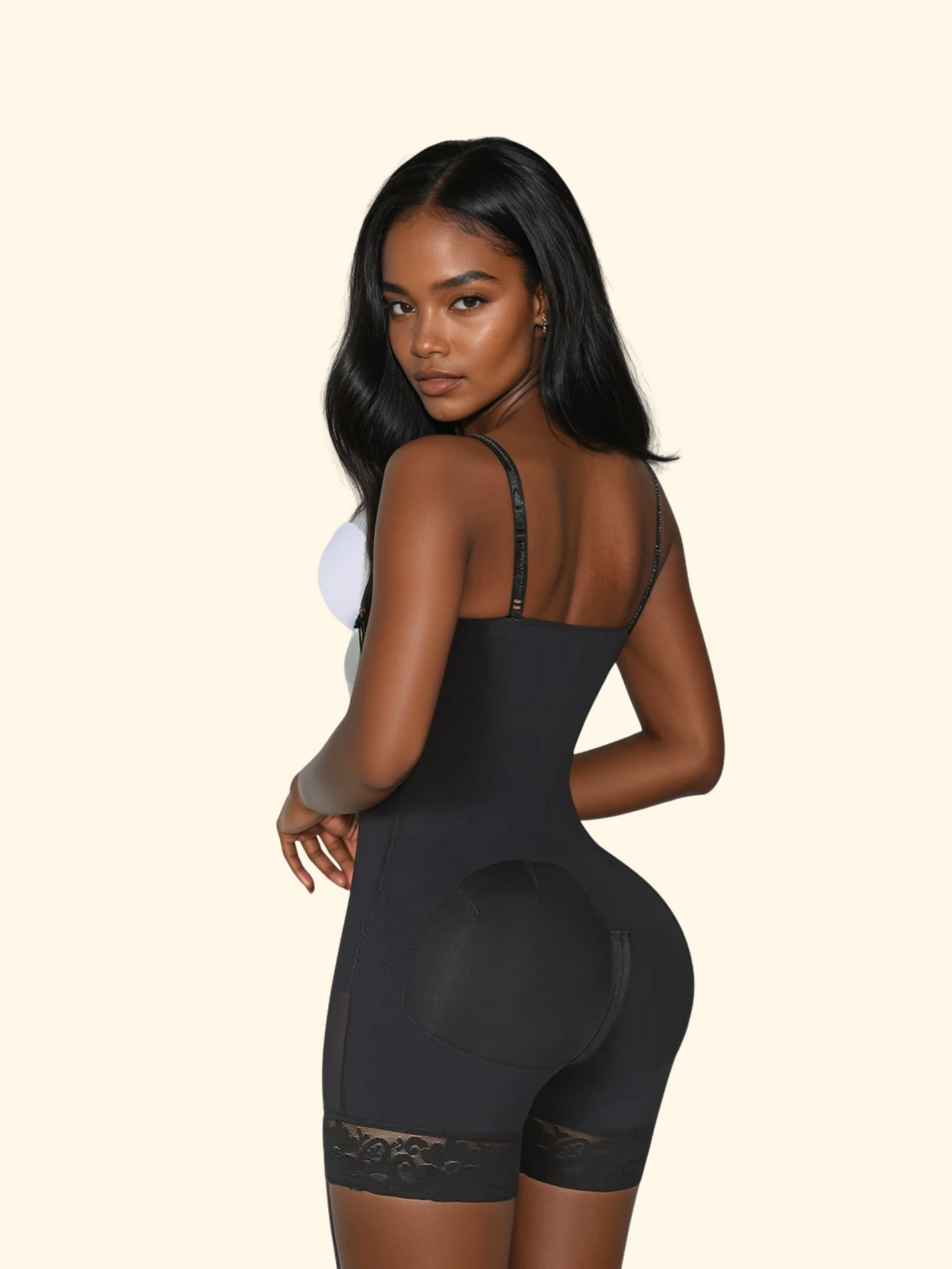 Strapless Mid-Thigh Faja Shapewear with Silicone Grip Technology - 0066