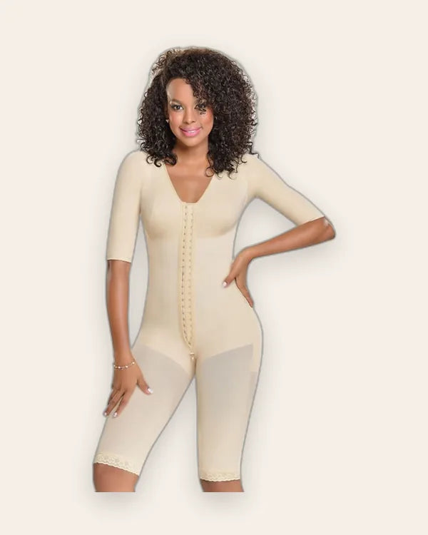 Long Faja with Back, Arm, and Bust Coverage: Fajas M&D 0161
