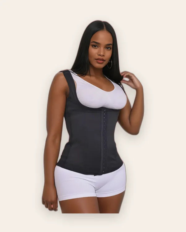 Latex Thermal Vest with Cotton Comfort Layer | Sweat-Boosting Waist Trainer 1992