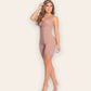 Post-Surgical Girdle with Bra, Armhole Sleeve, and Half-Leg Coverage 09215