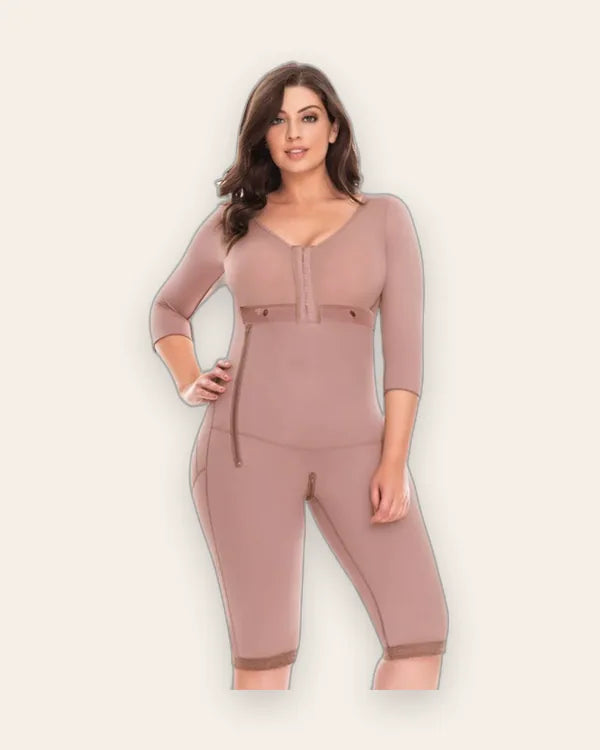 Complete Body Sculpting with Arms and Side Zipper - Ref 09008