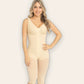 Knee-Length Girdle with Bra F0120
