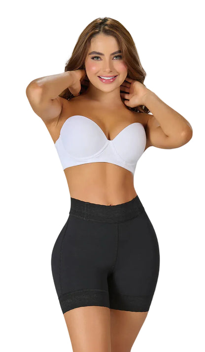 High-waistline butt lift short 0322