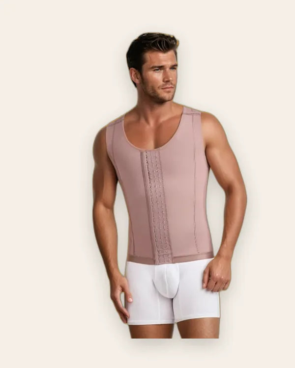 Post-Surgical Vest Shapewear | High Compression Abdomen, Chest & Back Support 09017