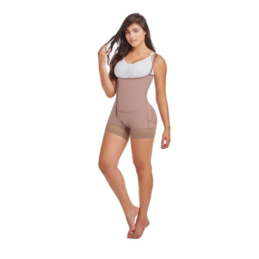 Comfort Strapless Open Bust Body Shapewear with Zipper - Tummy Control and Butt Lifter Ref 11068 / 09068