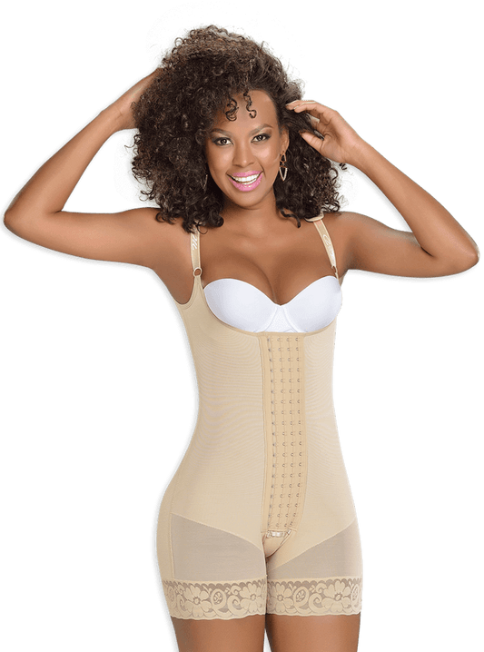Fajas M&D F0083 - Short Girdle with 4 fastening levels Ref.