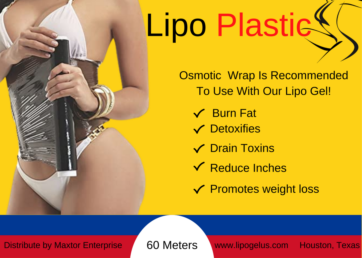 Lipo Plastic Osmotic Wraps - Sauna effect