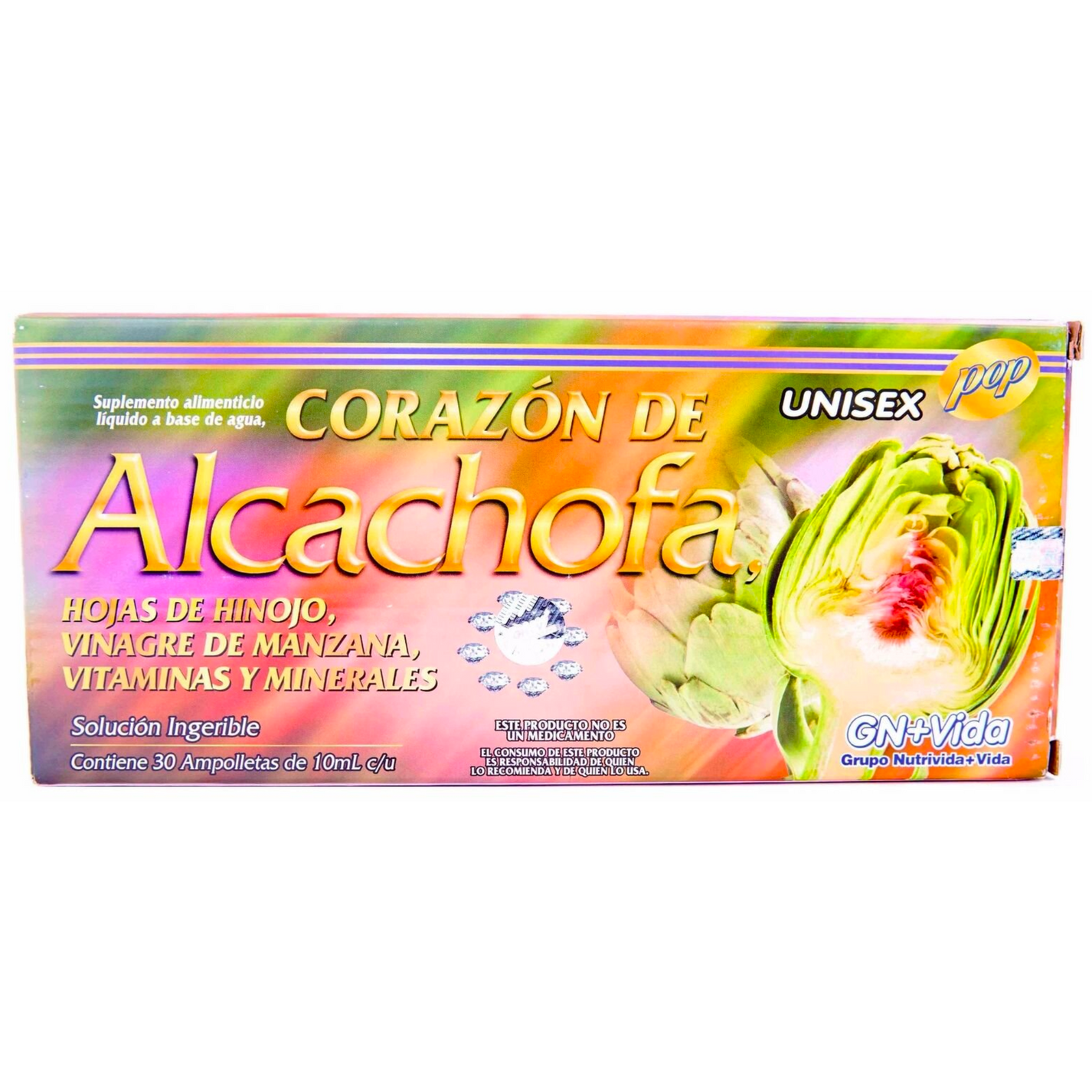 Artichoke Liquid Supplement Salud y Figura Facil